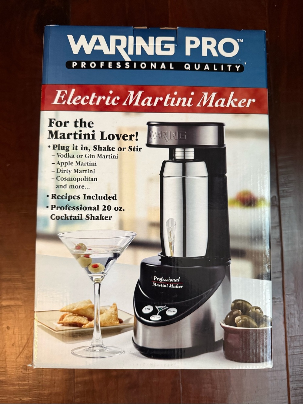 Waring Pro Electric Martini Maker NWT